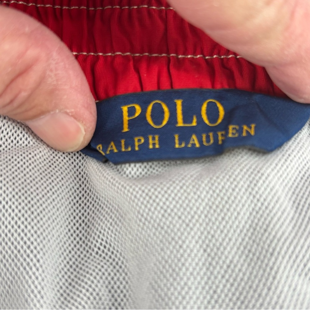 Polo‎ Ralph Lauren Mens Blue Boardshorts Size LG - Picture 12 of 14